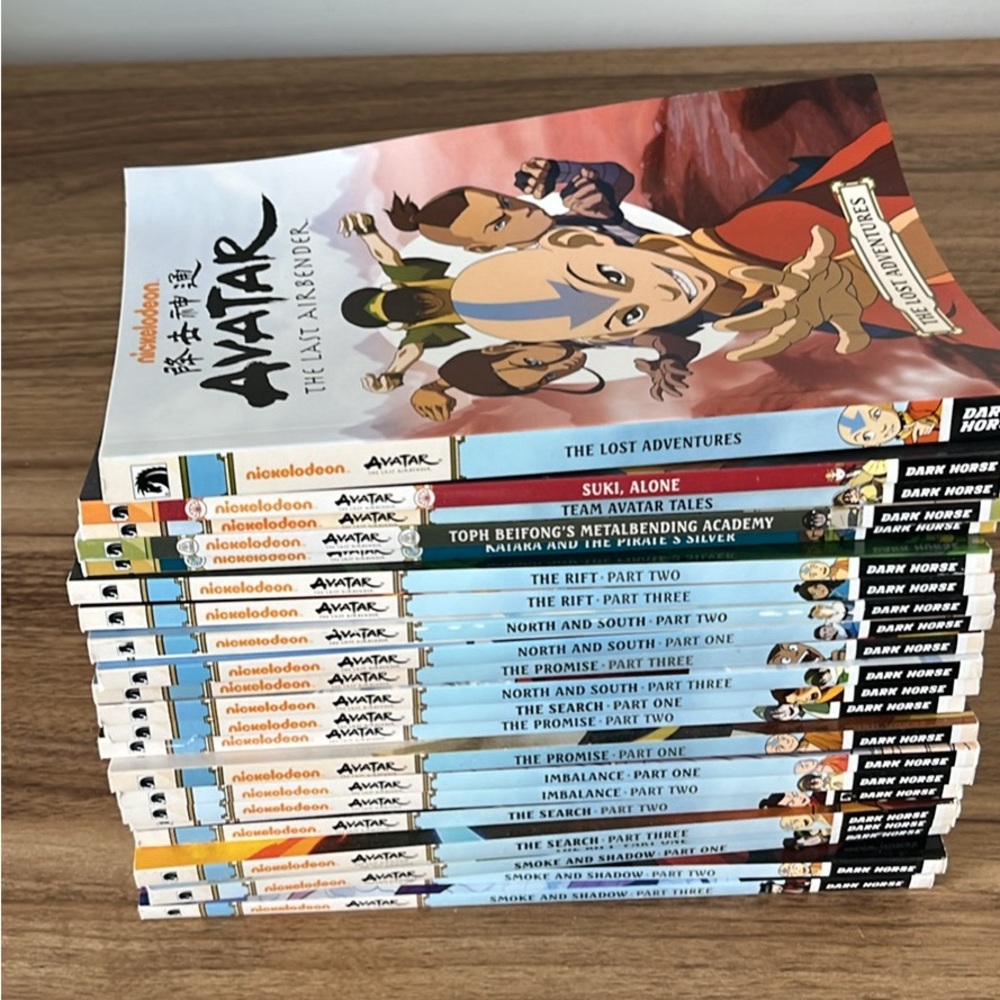Avatar the last Airbender complete series 23 books